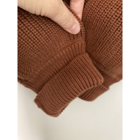 Varley Brown Cowl Neck Sweater - Picture 9 of 9